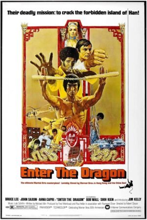Enter the Dragon - Movie Poster - US Release Version-24 x 36 Inches