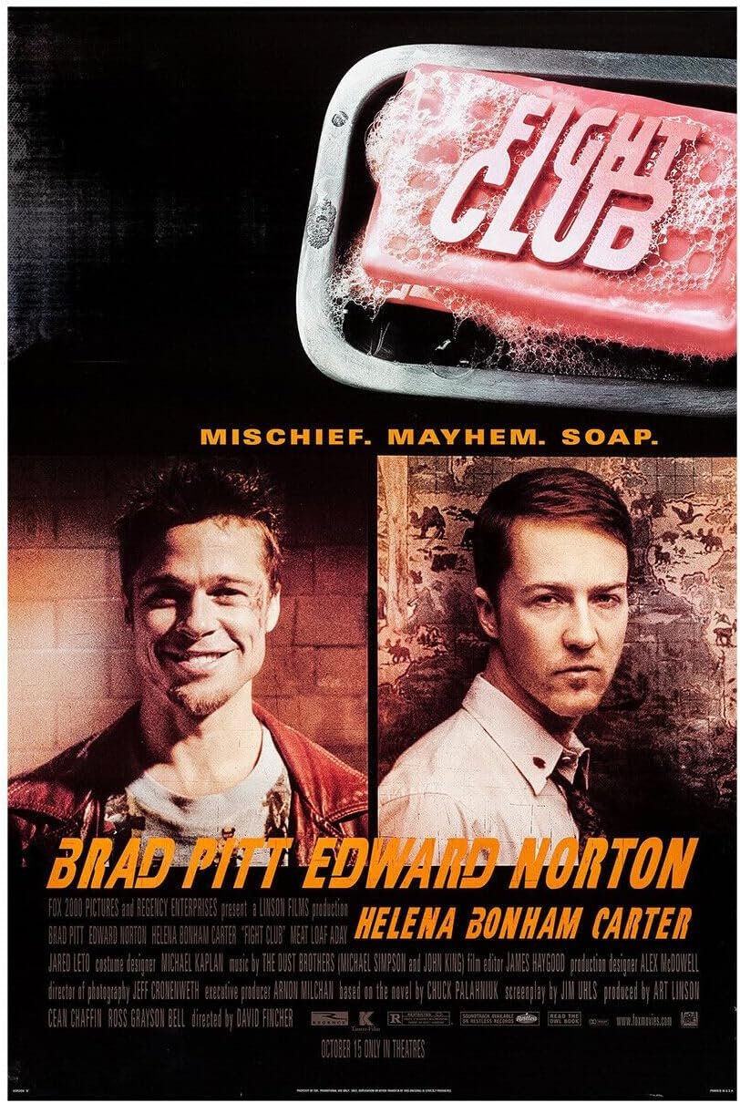 Fight Club - Movie Poster - 1999 - US Version - Teaser #1-8 x 12 Inches (US/CAN Only)