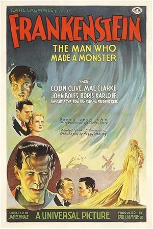 Frankenstein - 1931 - US- Movie Poster-8 x 12 Inches (US/CAN only)