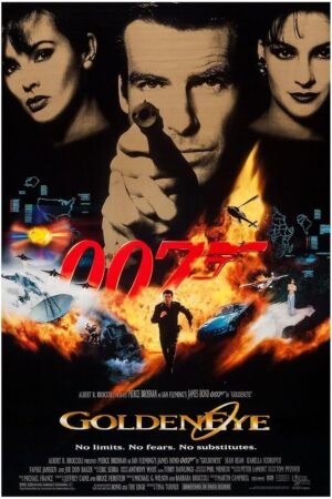 Goldeneye - Movie Poster - Pierce Brosnan - US Version-24 x 36 Inches (US)