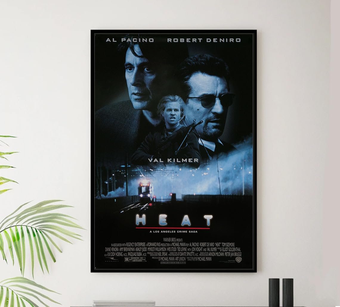 Heat 1995 - Al Pacino - US (2) - Classic Movie Poster-8 x 12 Inches - US/CAN only