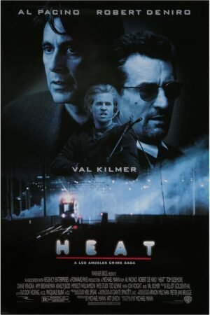 Heat 1995 - Al Pacino - US (2) - Classic Movie Poster-8 x 12 Inches - US/CAN only