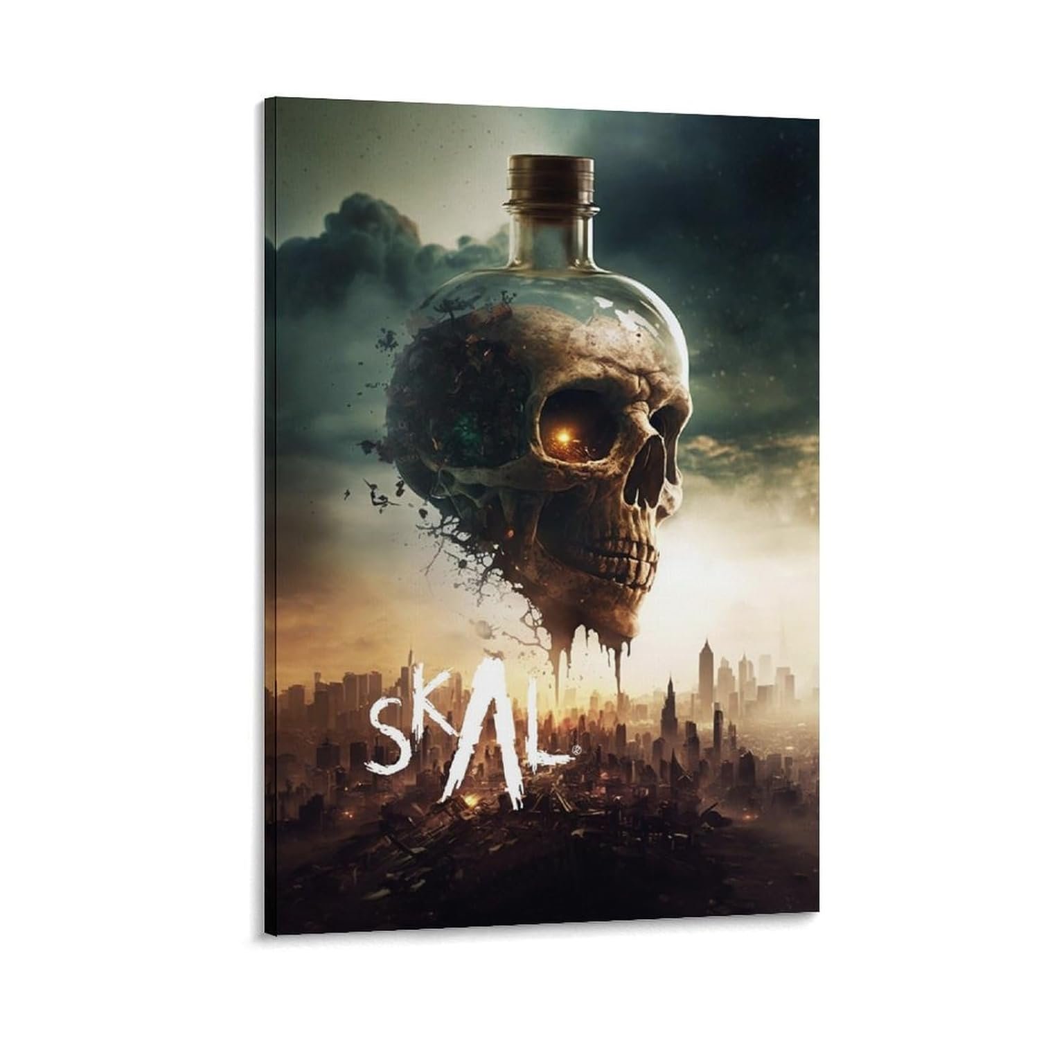 Horror Poster Skal Movie Poster Canvas Art Poster And Wall Art Picture Print Modern Family Bedroom Decor Posters 16x24inch(40x60cm)