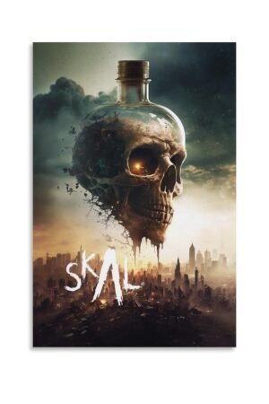 Horror Poster Skal Movie Poster Canvas Art Poster And Wall Art Picture Print Modern Family Bedroom Decor Posters 16x24inch(40x60cm)