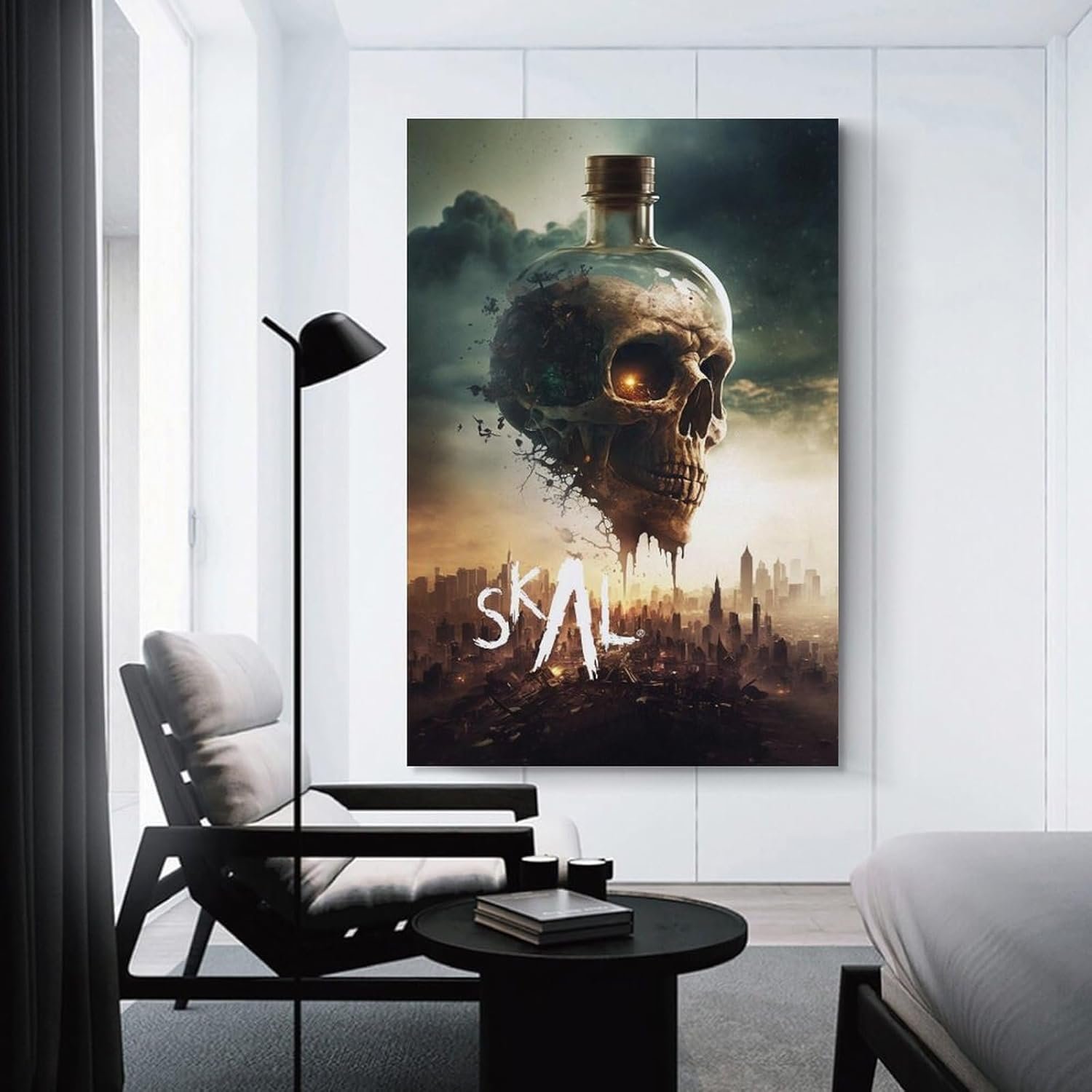 Horror Poster Skal Movie Poster Canvas Art Poster And Wall Art Picture Print Modern Family Bedroom Decor Posters 16x24inch(40x60cm)