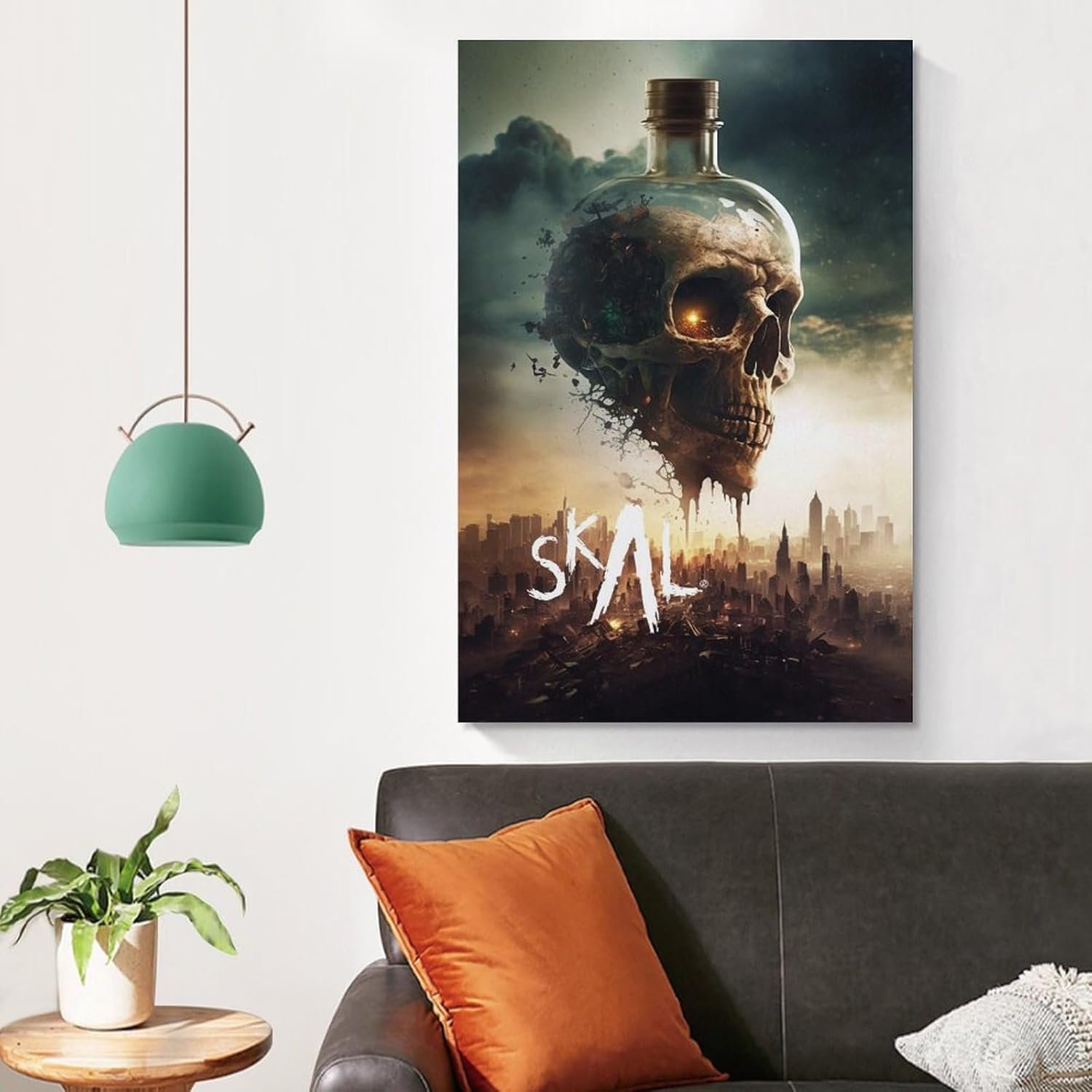 Horror Poster Skal Movie Poster Canvas Art Poster And Wall Art Picture Print Modern Family Bedroom Decor Posters 16x24inch(40x60cm)