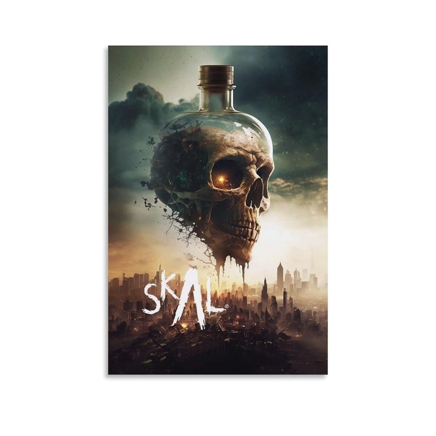 Horror Poster Skal Movie Poster Canvas Art Poster And Wall Art Picture Print Modern Family Bedroom Decor Posters 16x24inch(40x60cm)
