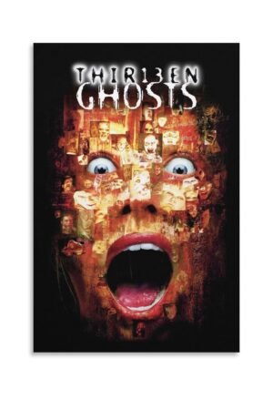 Horror Poster Thir13en Ghosts Movie Poster Poster Decorative Painting Canvas Wall Art Living Room Posters Bedroom Painting 08x12inch(20x30cm)
