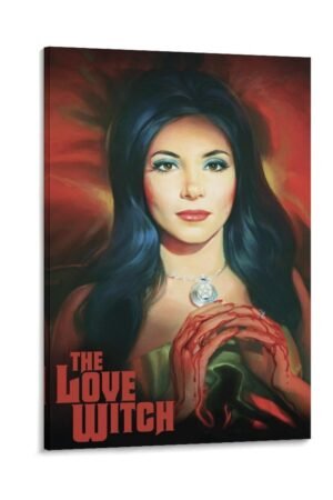 Horror PosterThe Love Witch Movie Posters Canvas Art Poster And Wall Art Picture Print Modern Family Bedroom Decor Posters 24x36inch(60x90cm)