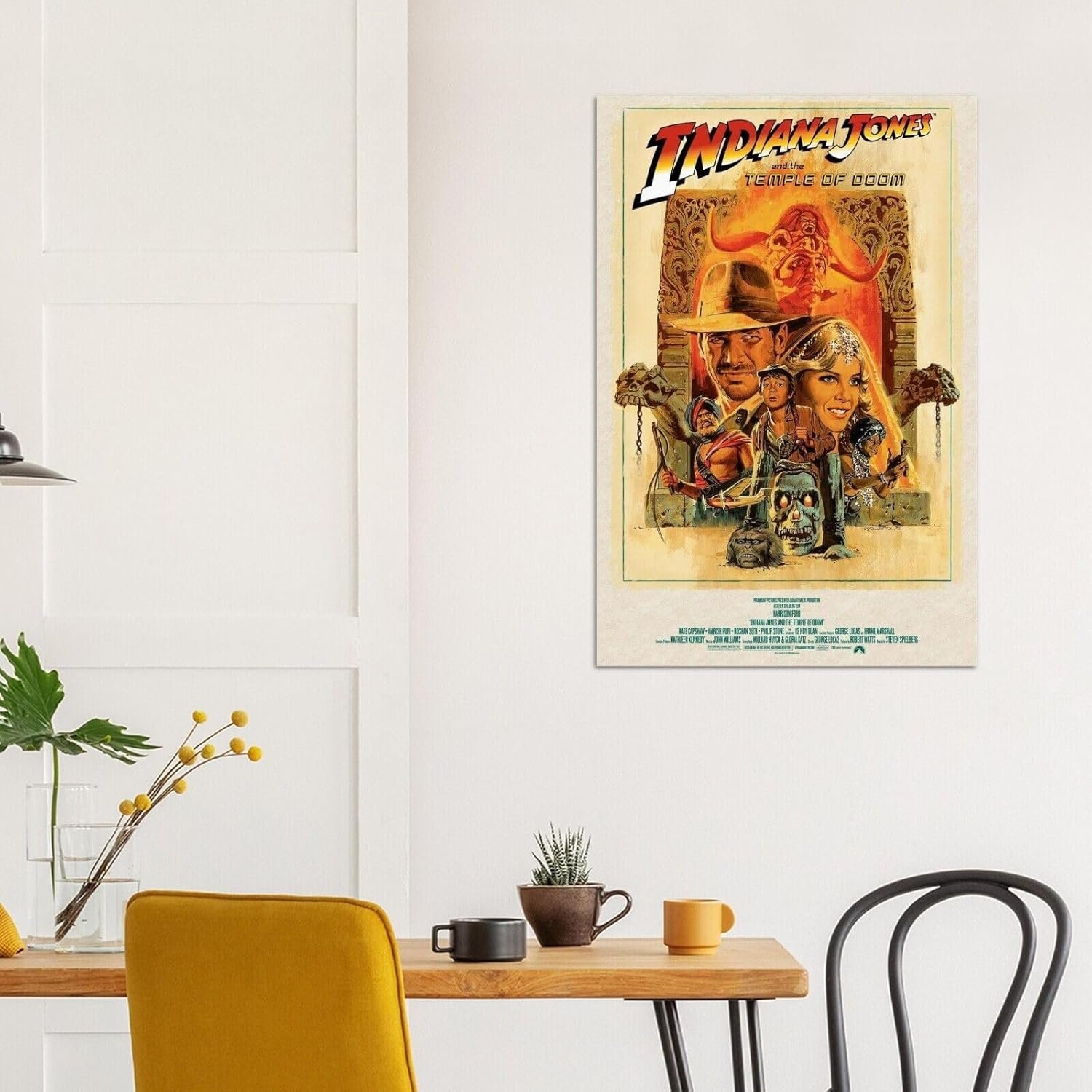 Indiana Jones and Temple of Doom - Movie Poster - US Version #1-24 x 36 Inches