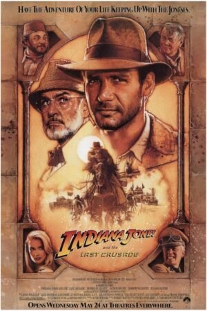 Indiana Jones and the Last Crusade - Movie Poster - Teaser #1-8 x 12 Inches