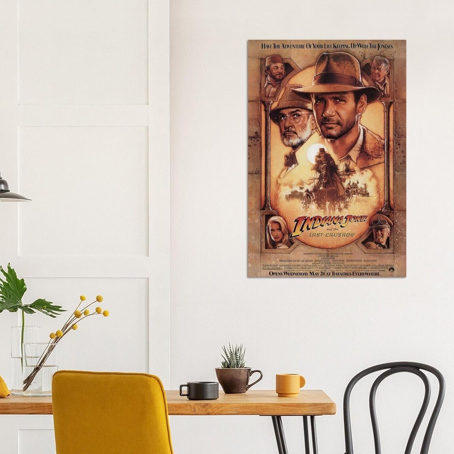 Indiana Jones and the Last Crusade - Movie Poster - Teaser #1-8 x 12 Inches