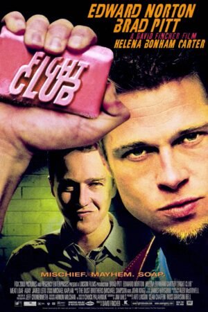JIONK Fight Club Movie Poster Print 24X36 Inch (Style 2)