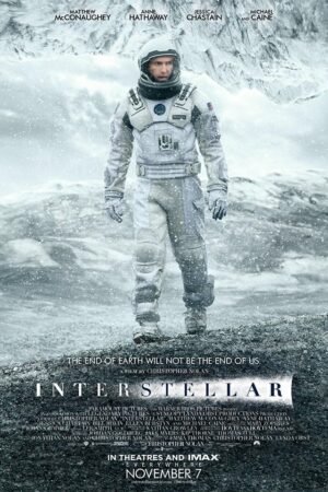 JIONK Interstellar Movie Poster 24X36'' (Style 2)
