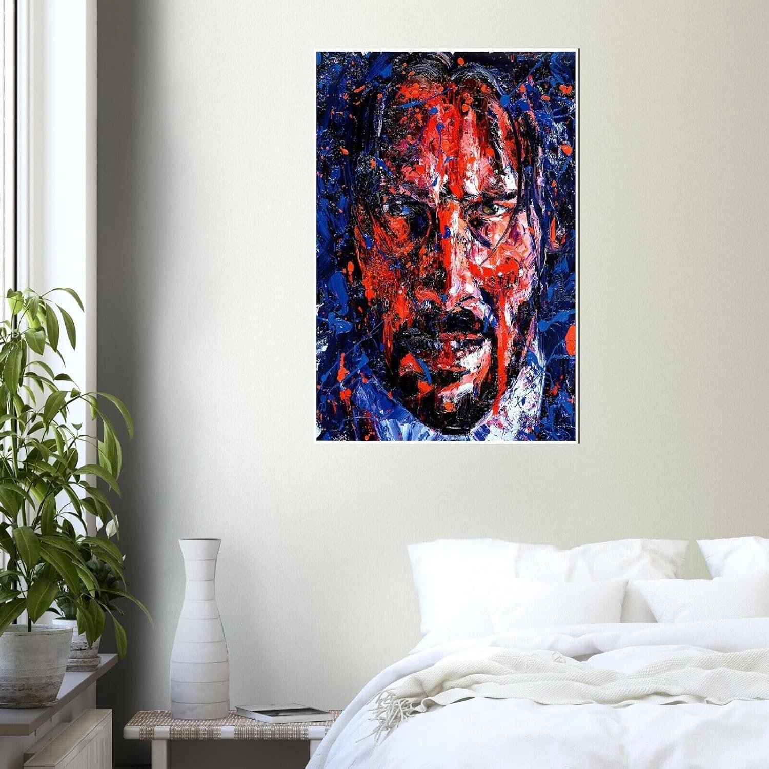 John Wick - Art Portrait - Movie Poster-11 x 17 Inches