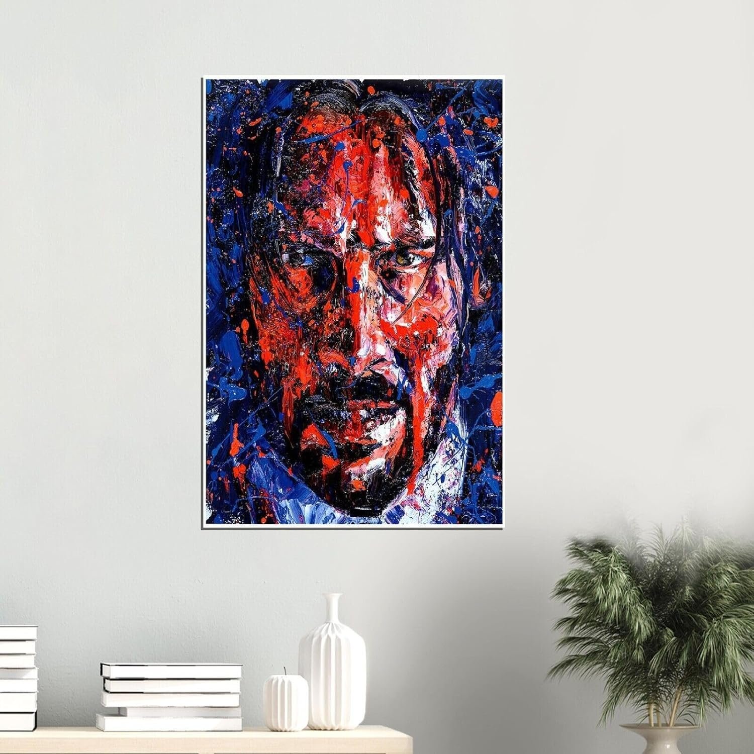John Wick - Art Portrait - Movie Poster-11 x 17 Inches