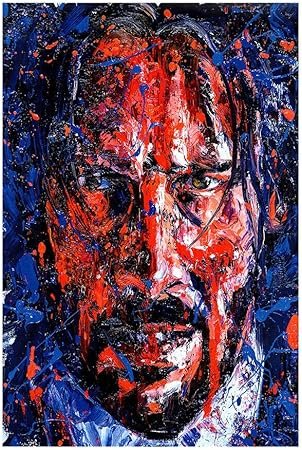 John Wick - Art Portrait - Movie Poster-11 x 17 Inches