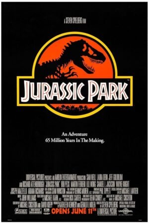Jurassic Park - 1993 - Movie Poster - US Version - Teaser #2-8 x 12 Inches (US/CAN Only)