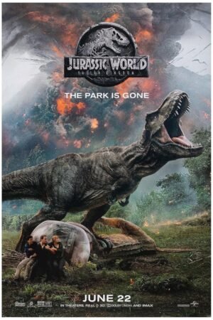 Jurassic World - Fallen Kingdom - 2018 - Movie Poster - US Release - Teaser #2-24 x 36 Inches