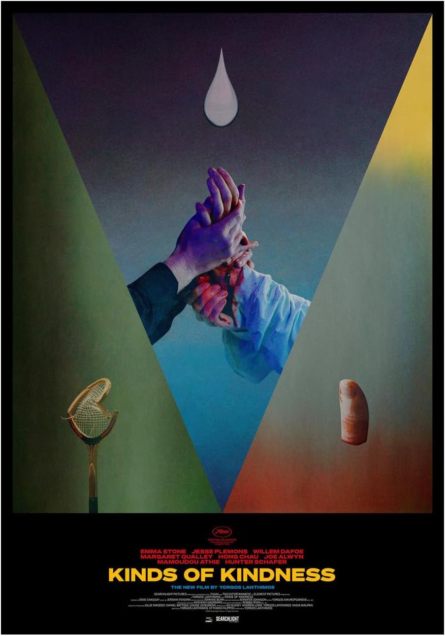 KINDS OF KINDNESS MOVIE POSTER 2 Sided ORIGINAL Advance 27x40 YORGOS LANTHIMOS EMMA STONE