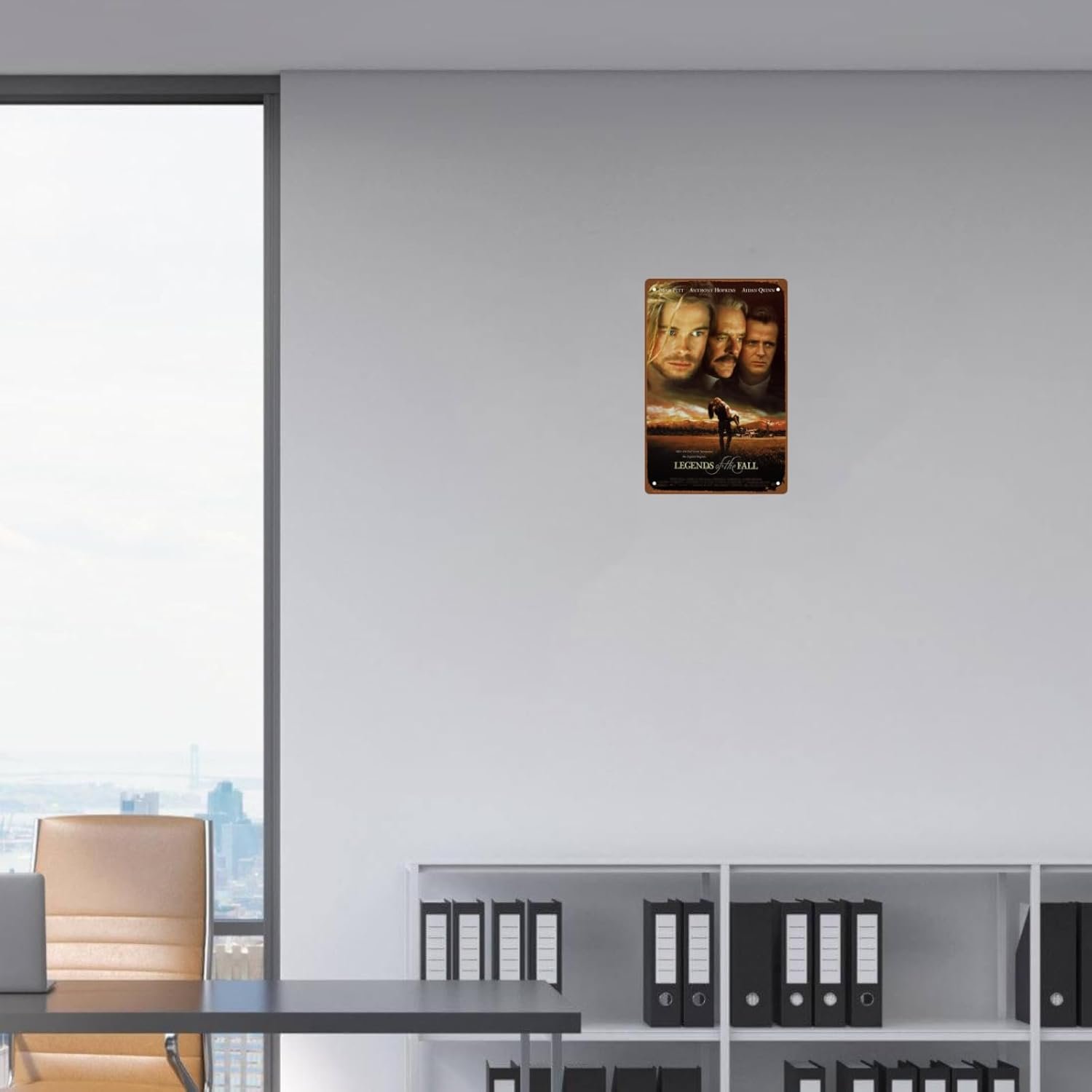 Legends Of The Fall Movie Metal Wall Tin Sign Plot Love Movie Rustic Retro Gift Man Cave Decor Vintage Decorations War Western Films 8"x12"