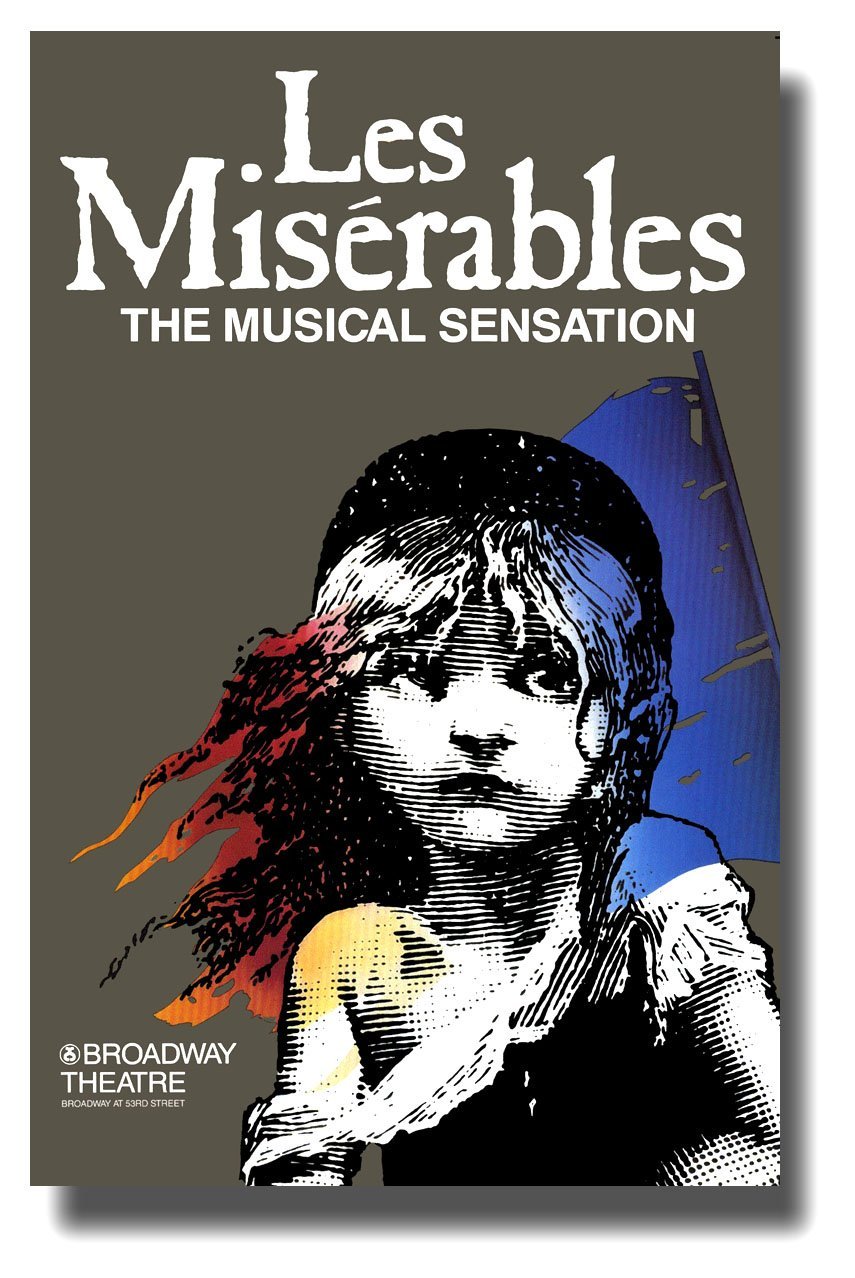 Les Miserables (Broadway) Poster Movie 11x17 Patrick A'Hearn Cindy Benson Jane Bodle David Bryant
