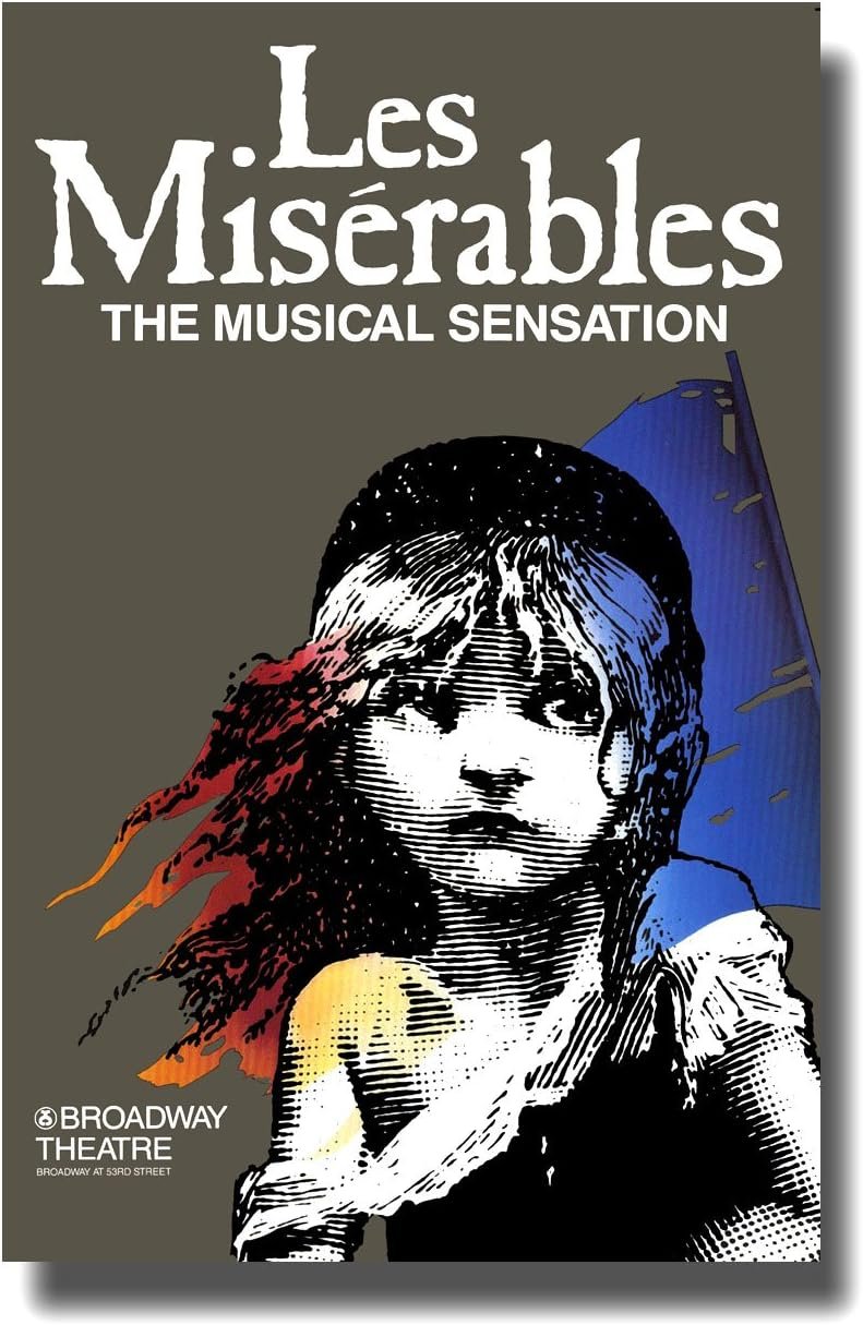 Les Miserables (Broadway) Poster Movie 11x17 Patrick A'Hearn Cindy Benson Jane Bodle David Bryant
