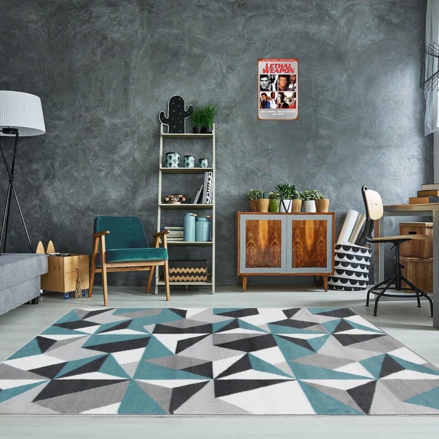 Lethal Weapon Movie Man Cave Decor Action Comedy Films Country Rustic Metal Wall Tin Sign Retro Gift Vintage Decorations Fight Plot Films 8"x12"