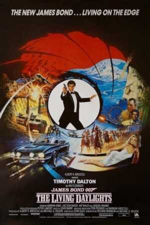 Living Daylights - Movie Poster - Timothy Dalton - US Version-24 x 36 Inches (US)
