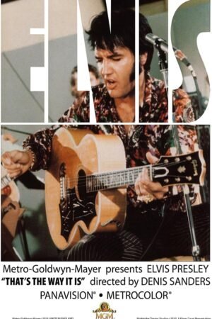 Lost Island Trading Company Elvis That's the Way It Is 1970 - UK - Classic Movie Poster-12 x 18 Inches