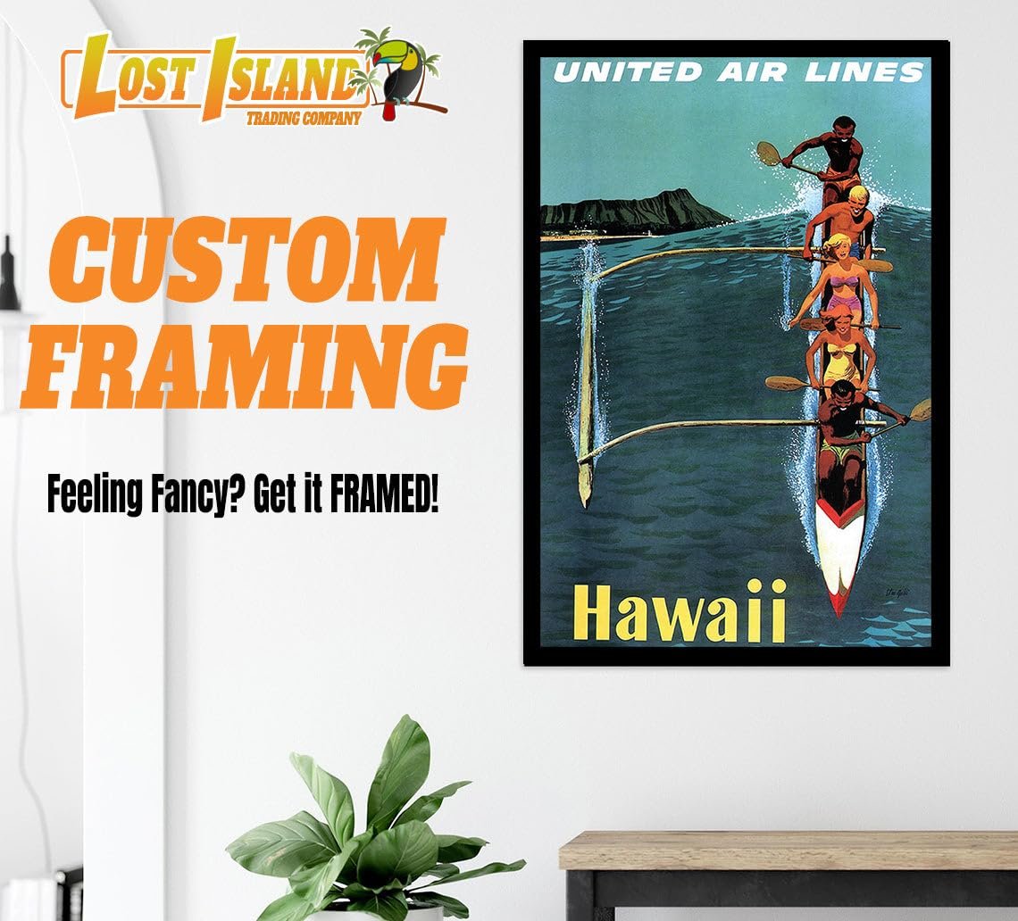 Lost Island Trading Company Ford vs Ferrari - IMAX - Vintage Racing Poster-11 x 17 Inches