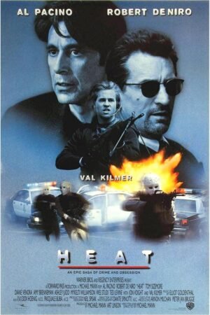 Lost Island Trading Company Heat 1995 - Al Pacino - US (3) - Classic Movie Poster-24 x 36 Inches