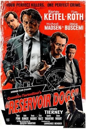 Lost Island Trading Company Reservoir Dogs - Quentin Tarantino - US Version #2-11 x 17 Inches