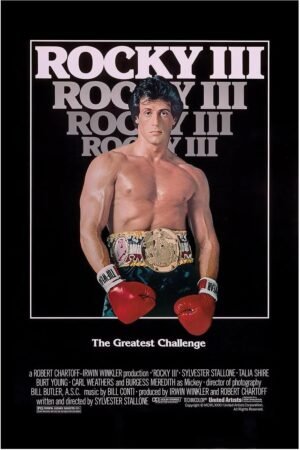 Lost Island Trading Company Rocky III 1982 - Classic Movie Poster-24 x 36 Inches