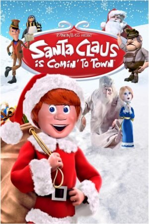 Lost Island Trading Company Santa Claus Is Comin' to Town 1970 - Fred Astaire - US - Classic Movie Poster-24 x 36 Inches