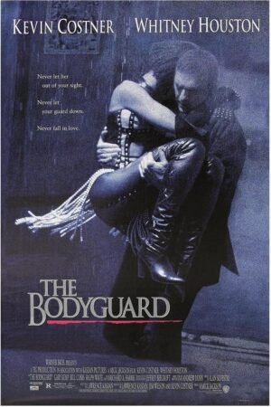 Lost Island Trading Company The Bodyguard 1992 - Kevin Costner - Vintage Classic Movie Poster-12 x 18 Inches