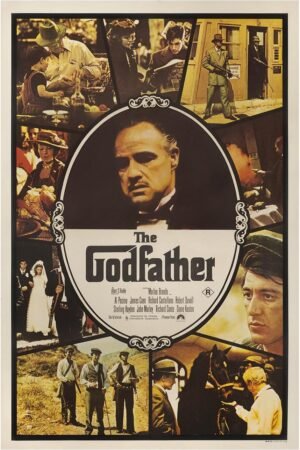 Lost Island Trading Company The Godfather 1972 - Al Pacino - France - Classic Movie Poster-24 x 36 Inches