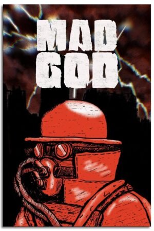 Mad God Movies Poster Canvas Prints Action Drama Movies poster Thrilling Horror Movies Posters Wall Art For Home Office Living Room Decorations Noframed 12"x8"