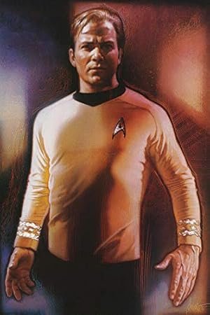 Movie Poster STAR TREK 1 Sided ROLLED ORIGINAL 25th Anniversary 27x40 CAPTAIN KIRK