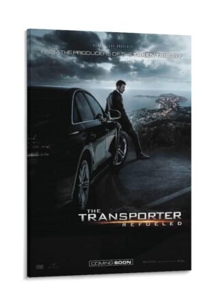 Movie Poster The Transporter Refueled Cool Decorative Poster (3) Poster Decorative Painting Canvas Wall Art Living Room Posters Bedroom Painting 12x18inch(30x45cm)