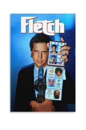 Movie Posters Fletch Poster Canvas Art Poster And Wall Art Picture Print Modern Family Bedroom Decor Posters 24x36inch(60x90cm)