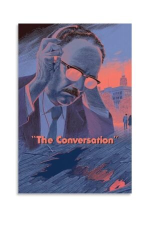 Movie Posters The Conversation Poster Poster Decorative Painting Canvas Wall Art Living Room Posters Bedroom Painting 08x12inch(20x30cm)