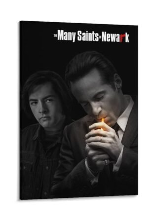 Movie Posters The Many Saints of Newark Poster Canvas Art Poster And Wall Art Picture Print Modern Family Bedroom Decor Posters 20x30inch(50x75cm)