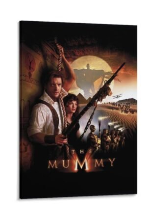 Movie Posters The Mummyposter Poster Decorative Painting Canvas Wall Art Living Room Posters Bedroom Painting 08x12inch(20x30cm)