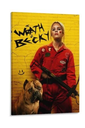 Movie Posters The Wrath of Becky Poster Poster Decorative Painting Canvas Wall Art Living Room Posters Bedroom Painting 16x24inch(40x60cm)