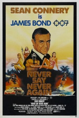 Never Say Never Again - Movie Poster - Sean Connery - Version #2-24 x 36 Inches (US)