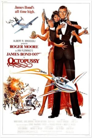 Octopussy - Movie Poster - Roger Moore - US Version-11 x 17 Inches