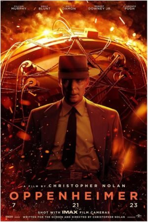 Oppenheimer 2023 - Teaser - Movie Poster (24 x36 Inches)-24 x 36 Inches
