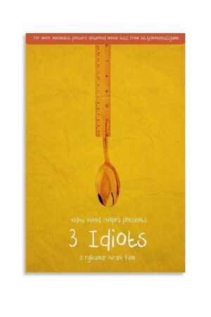 Paintings for Wall Decorations 3 Idiots Movie Posters Custom Poster Canvas Art Poster And Wall Art Picture Print Modern Family Bedroom Decor Posters 08x12inch(20x30cm)