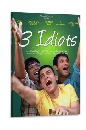 Paintings for Wall Decorations 3 Idiots Movie Posters Custom Poster Poster Decorative Painting Canvas Wall Art Living Room Posters Bedroom Painting 20x30inch(50x75cm)